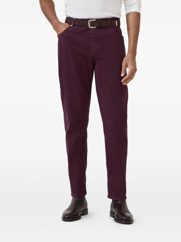 Brunello Cucinelli Trousers - Marrone | b395ae760c559399e7f92952375c857eff446c96