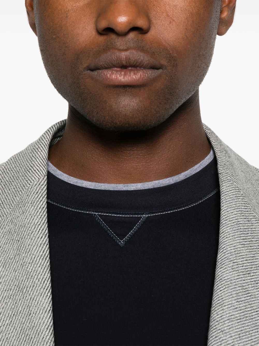 Brunello Cucinelli T-shirts and Polos - Blue and green | 0e35358e1710192b2de57f15d52fd6f510ed62f6