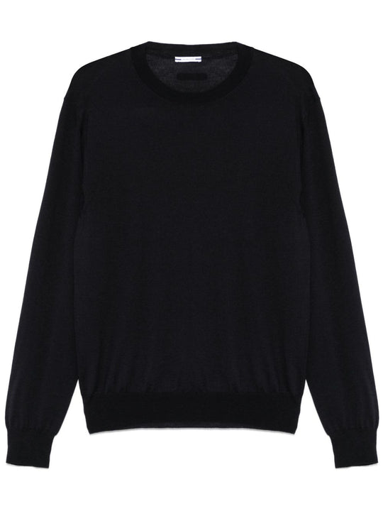 Wool And Silk Crewneck Sweater