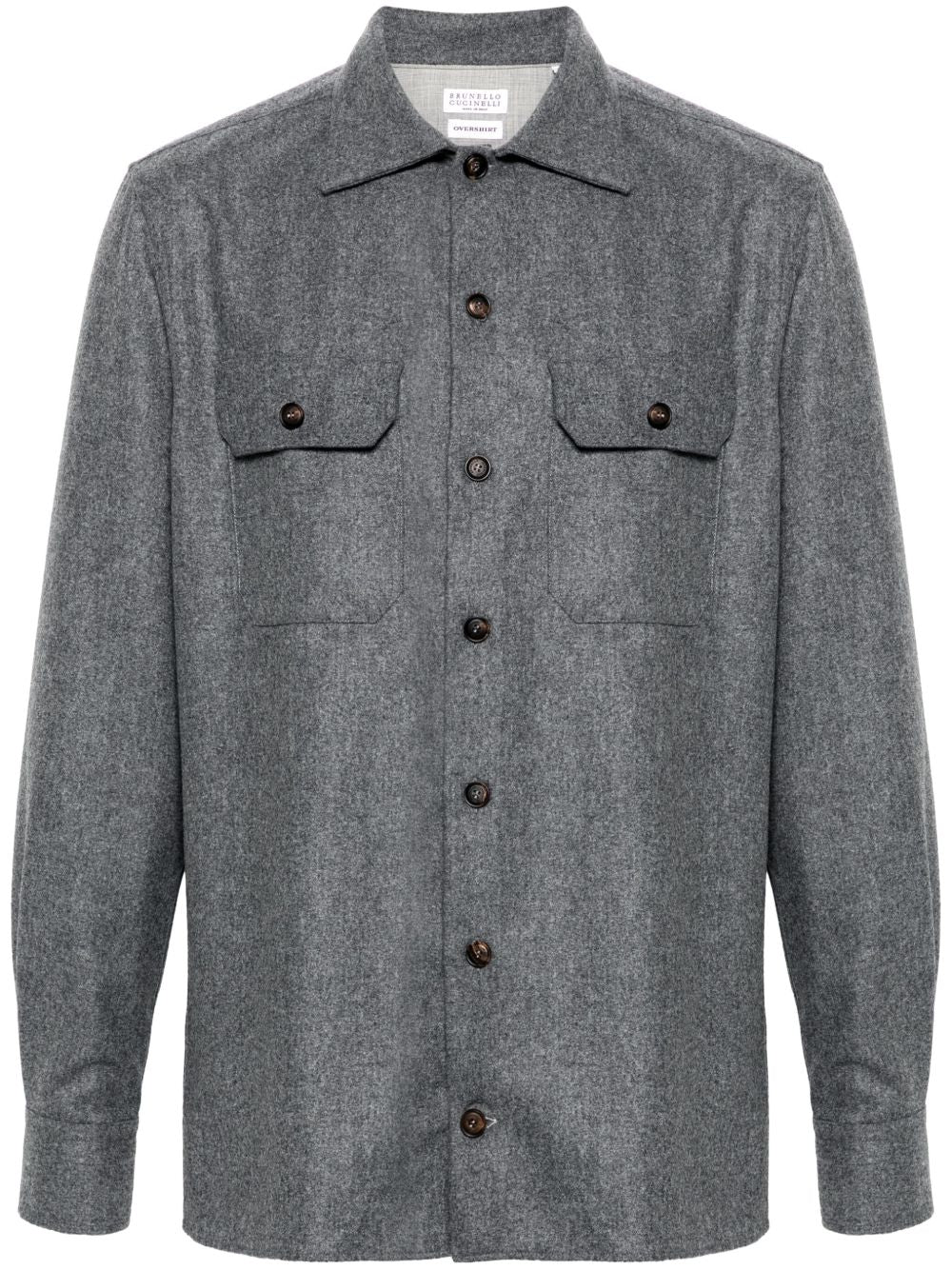 Brunello Cucinelli Shirts - Blacks and greys | feea06af09a390d9ad5e83625ab9d50ae714928b