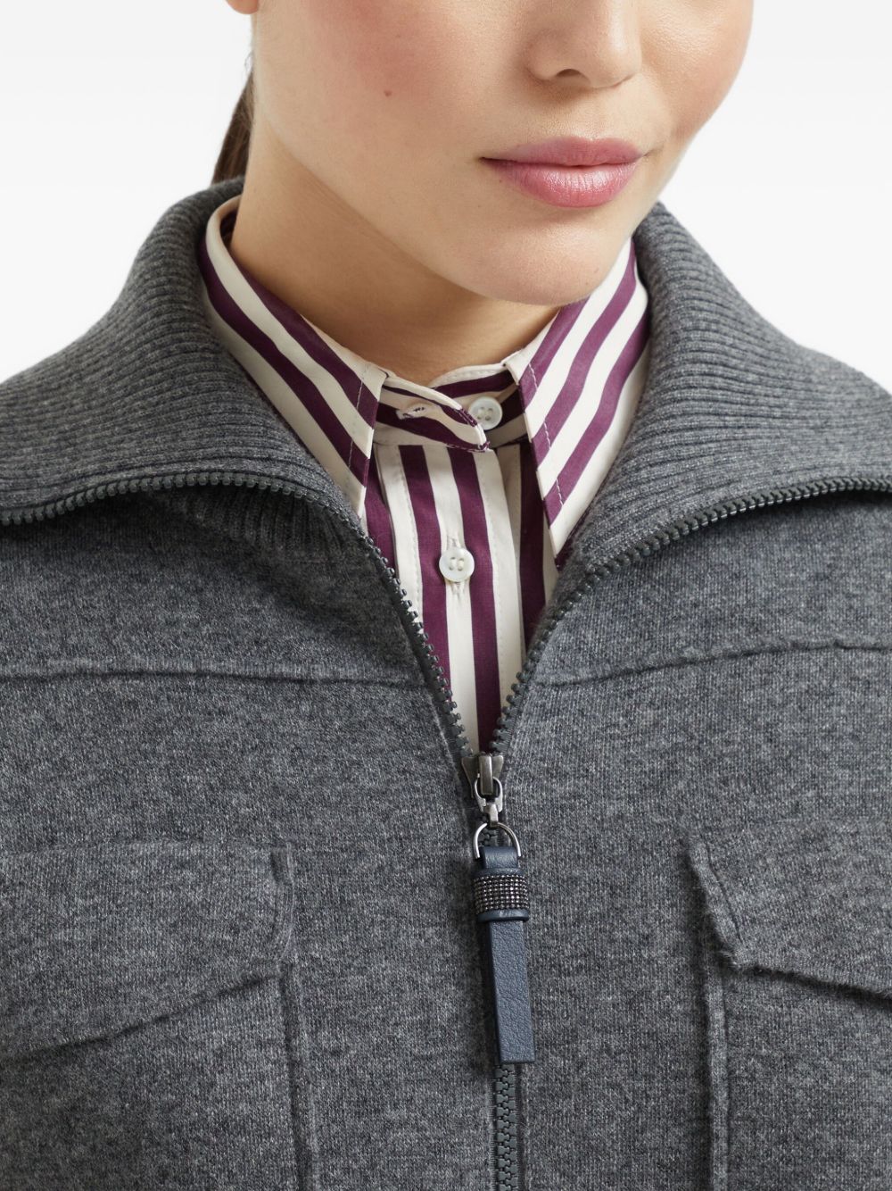 Brunello Cucinelli Sweaters - Blacks and greys | 07f378e3820d4b1d2ad17b463c3bfc7a2c7bbf20