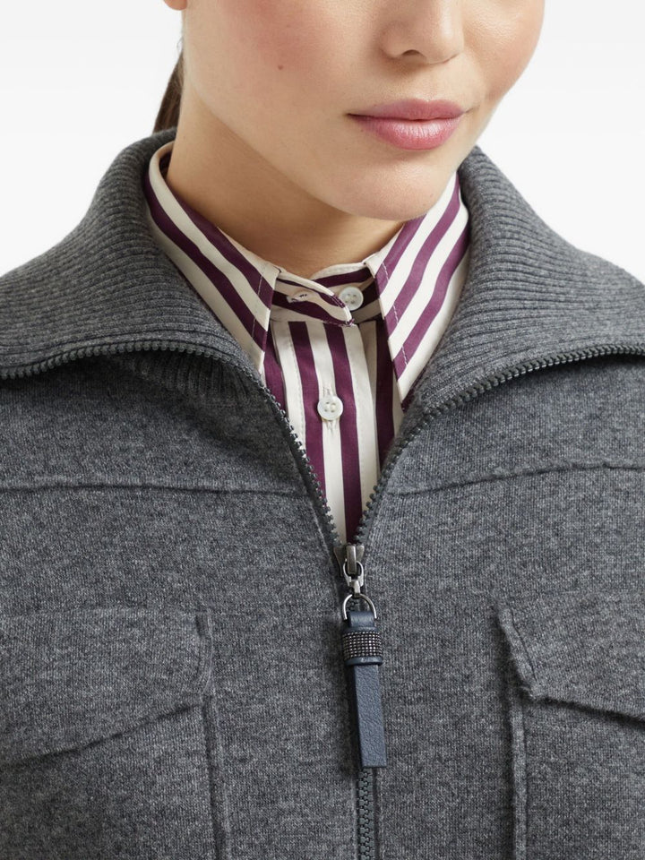 Brunello Cucinelli Sweaters - Blacks and greys | 07f378e3820d4b1d2ad17b463c3bfc7a2c7bbf20