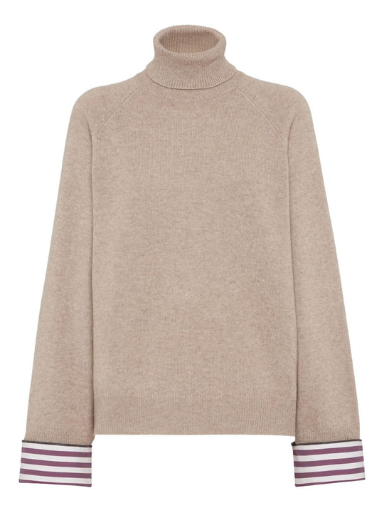 Cashmere Turtle-Neck Sweater