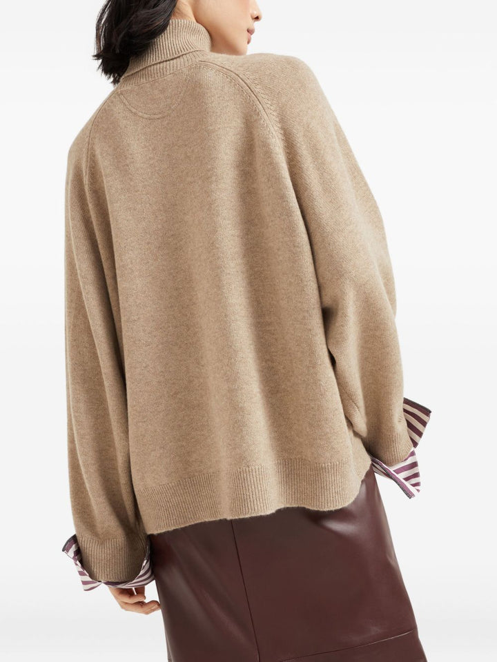 Brunello Cucinelli Sweaters - Marrone | 71127f06f7cb3d18a09a2274d459f641a00b63a8