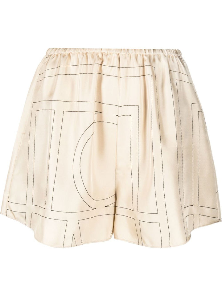 Toteme Pre Shorts - Light and natural | a2a82956b23e5d49b06c90dfcf99dfdc553ac4ec