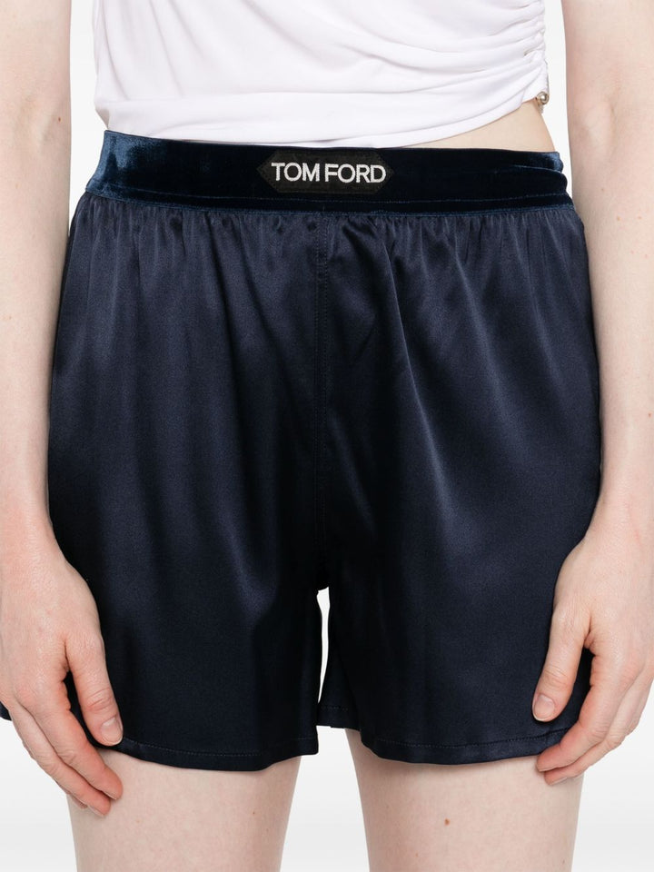 Tom Ford Shorts - Blue and green | 8c4c24332715ead417b1f0365fd9cfeb382a56e9