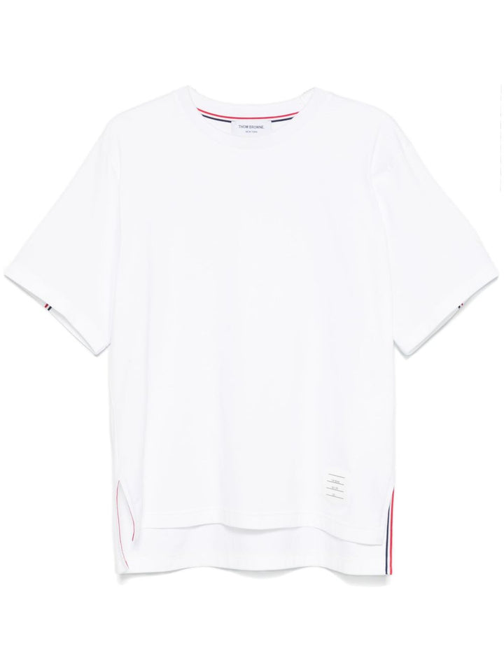 Thom Browne T-shirts and Polos - Light and natural | 217ebe7e6ef13d6bda1978cef14f40855d922368