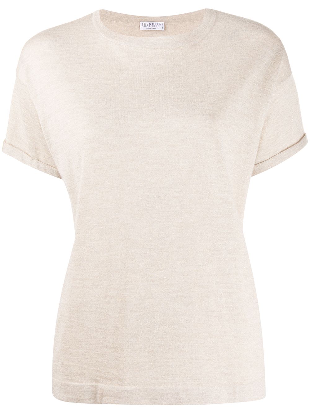 Brunello Cucinelli T-shirts and Polos - Light and natural | 4808cef59356fd5a567576ada44979fccc0fa1c1