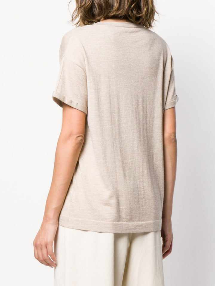 Brunello Cucinelli T-shirts and Polos - Light and natural | 855151fa14578c576b8571abac0c45edd9f894d5