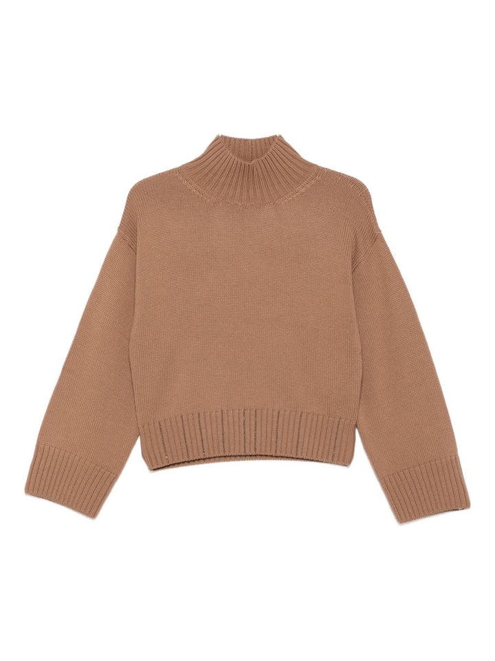 Fabiana Filippi Sweaters - Marrone | 0a55c0f16e21a156e2a421644c05fa3d06cac492