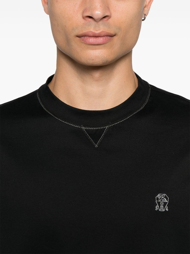 Brunello Cucinelli T-shirts and Polos - Blacks and greys | e672966c23f22922c878d3a56ae4632363e7845c