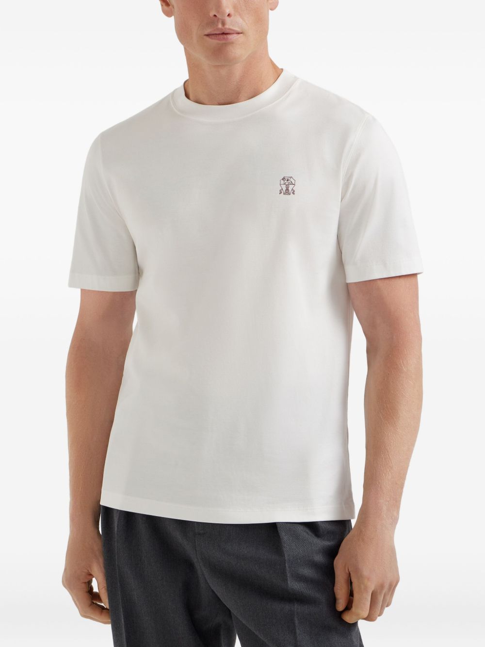 Brunello Cucinelli T-shirts and Polos - Light and natural | 176e0d71716aec7d4ac8f59bd2fd2876e71fd3de