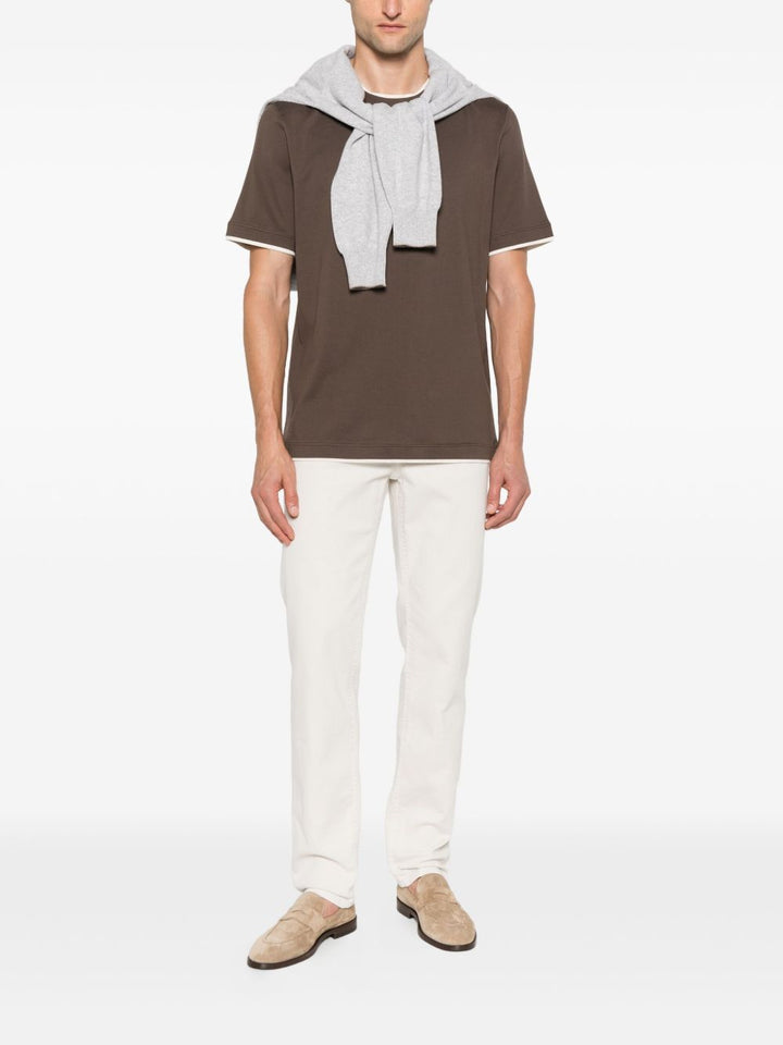 Brunello Cucinelli Trousers - Blacks and greys | d2e4d0078cb57e49d66c54897f35ed0b6b97e990