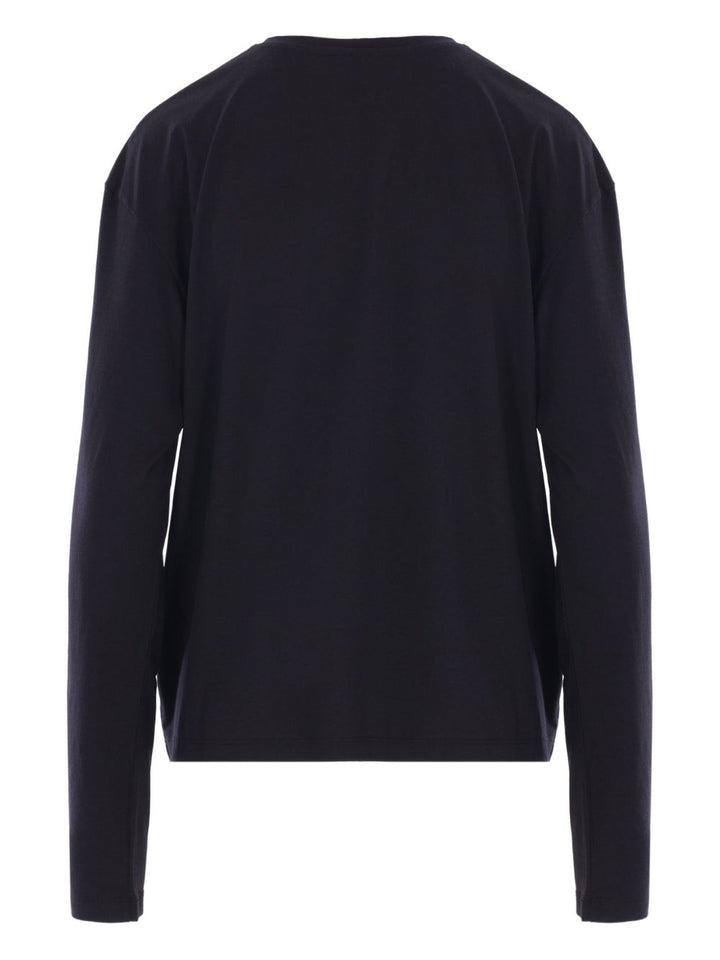 Toteme Pre T-shirts and Polos - Blacks and greys | b24ba52422fe08eae58bcd51eb7e0ce15f43f3be