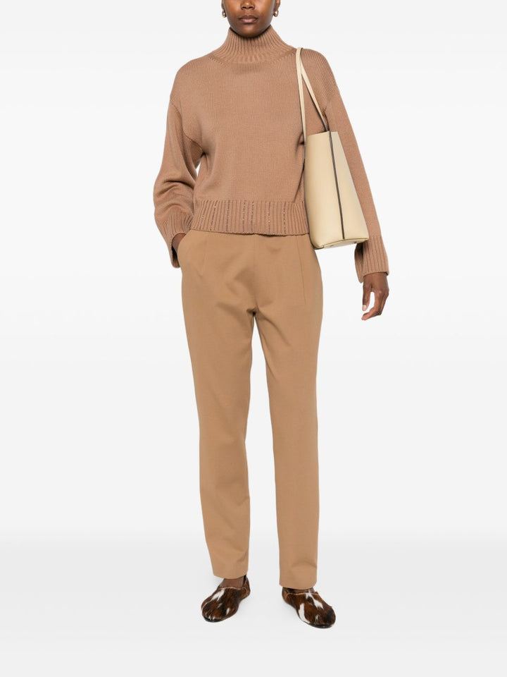Fabiana Filippi Trousers - Marrone | b537bbc2985cdd63230c5d1431bce8ace39cbe7c