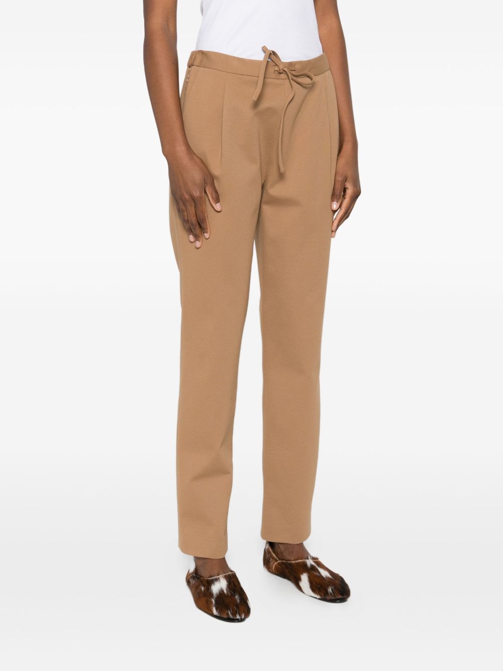 Fabiana Filippi Trousers - Marrone | 257b0272ca99288e816dee6999f6ba7c0299bbdf