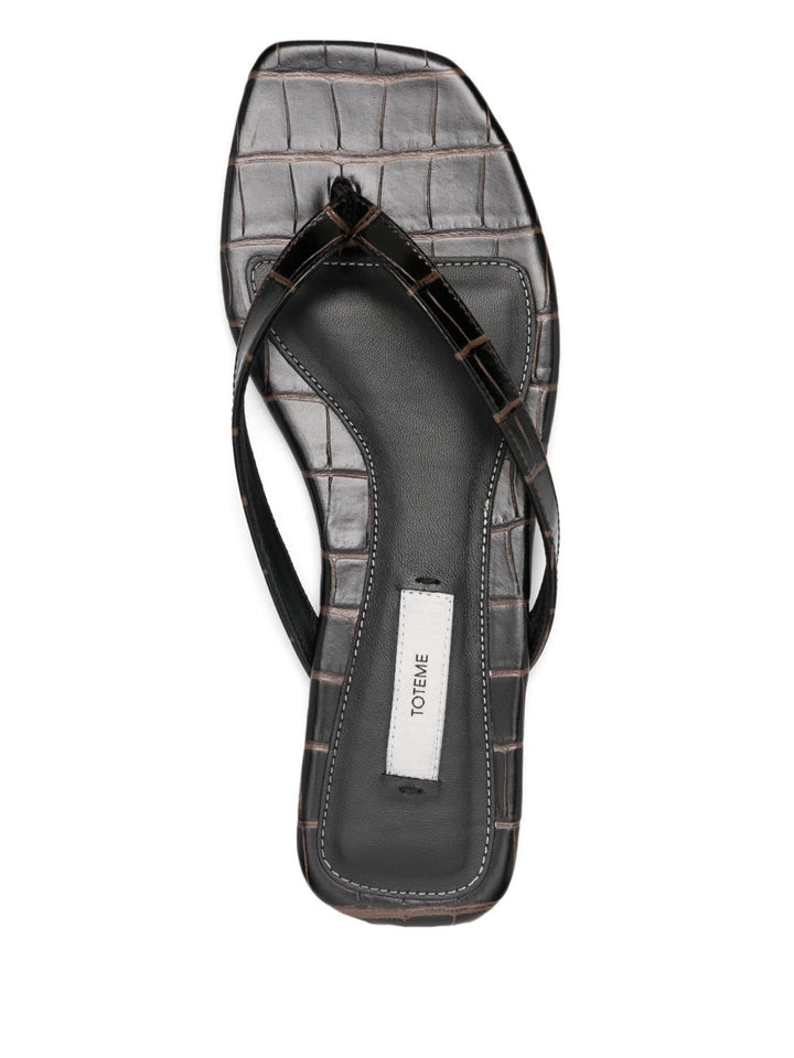 Toteme Pre Sandals - Marrone | c2dba97004b5a76d1afb7e723016f7950b5191de
