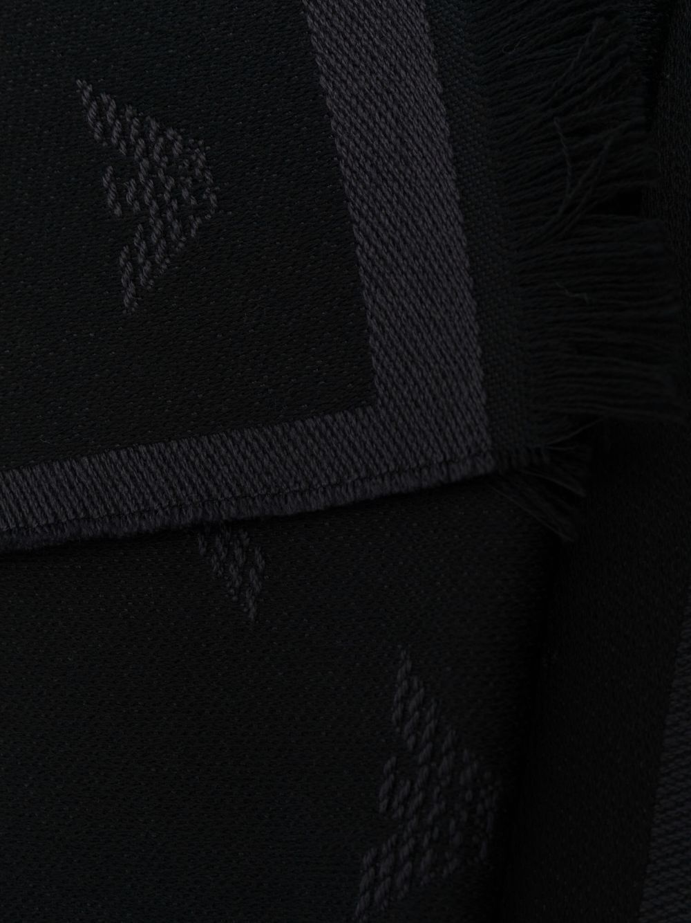 Emporio Armani Scarfs - Blacks and greys | ff44594d837e5dfe05b3cde32eea400562de567a