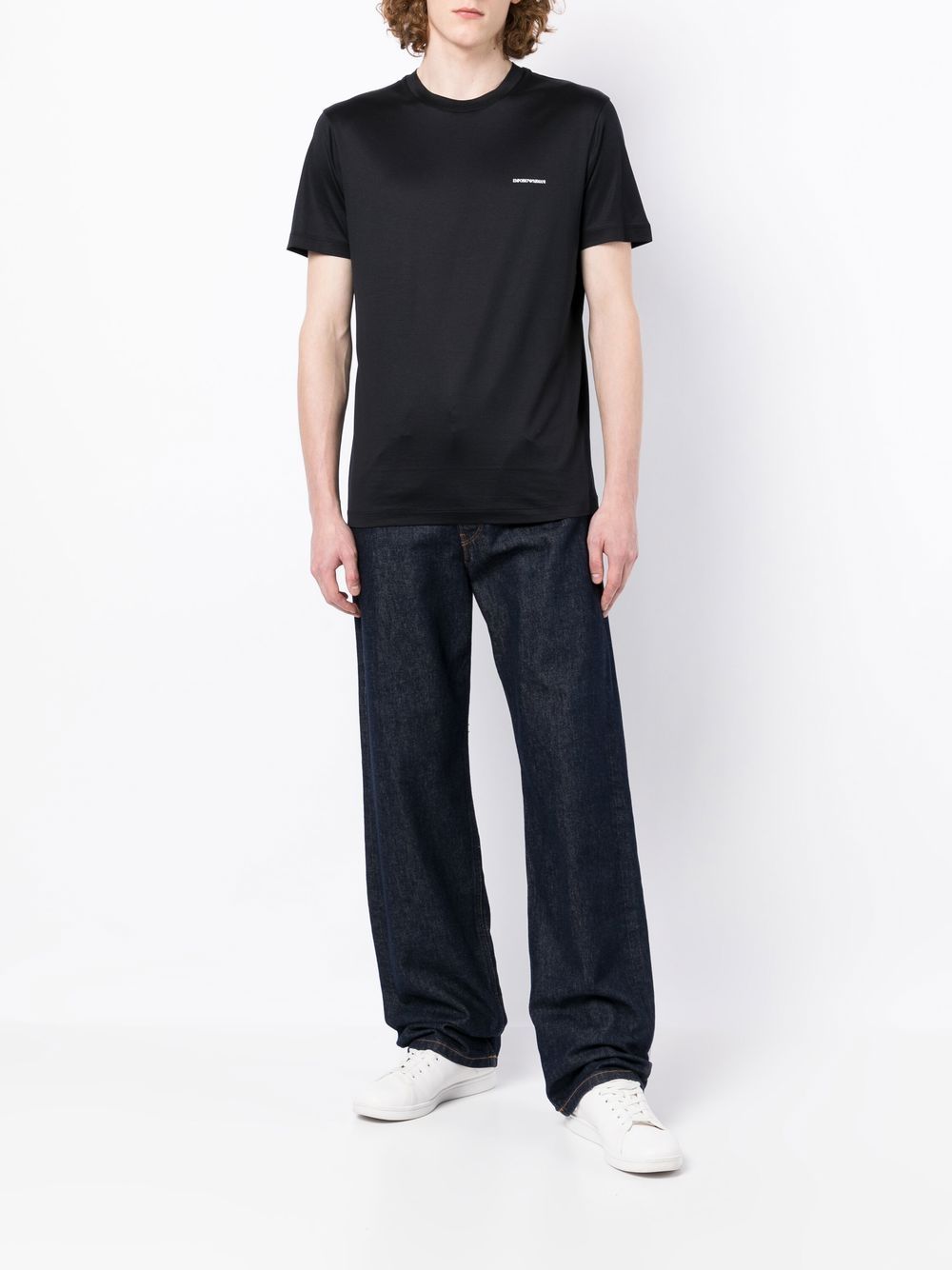 Emporio Armani T-shirts and Polos - Blue and green | 048fc46f6eebdd591764d40005035ab2fb11a6cf