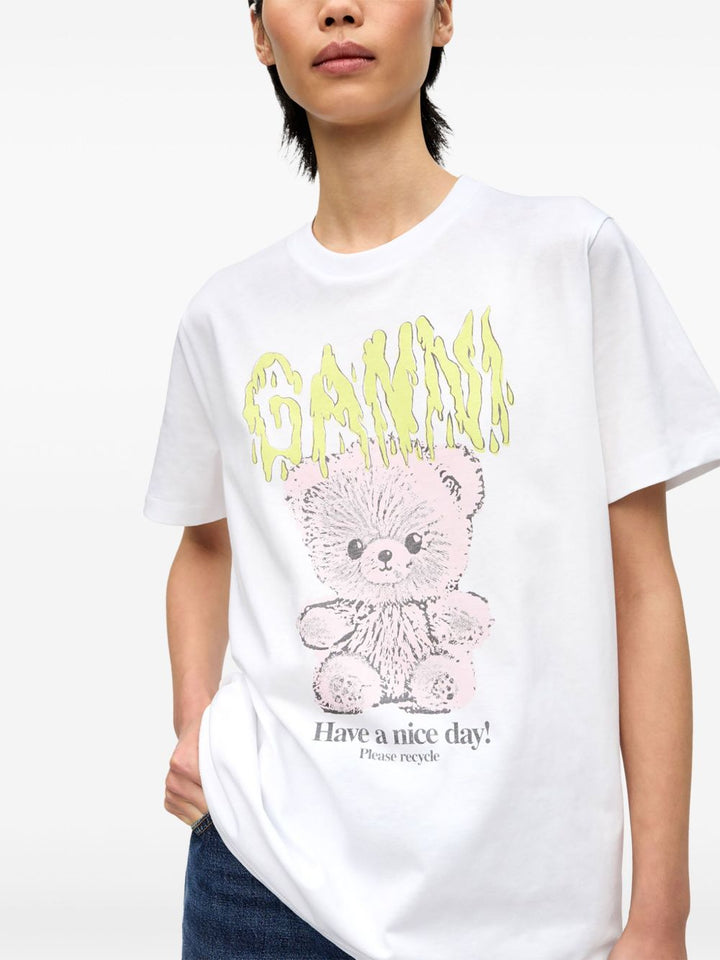 Ganni T-shirts and Polos - Light and natural | 74f92d799f9c4146c2f179b5de2a8f855453d11c