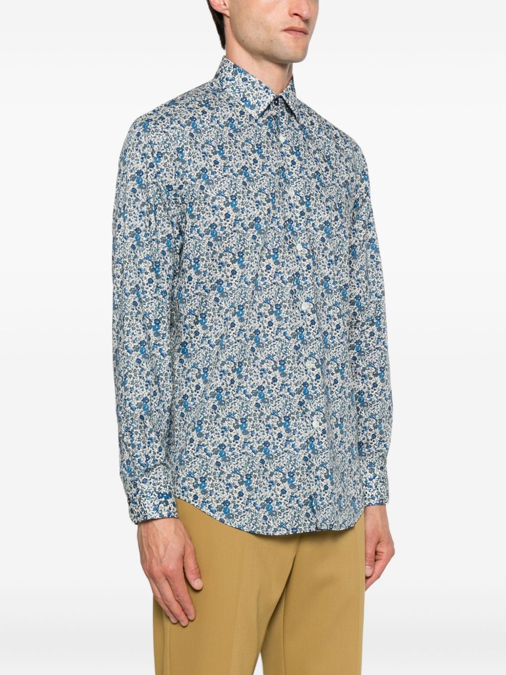 Paul Smith Shirts - Blue and green | 928eb2ef40b294225364c4c7020355796344ad3d