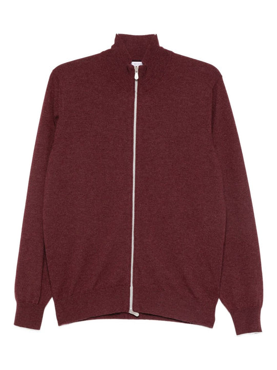 Cashmere Zipped Cardigan