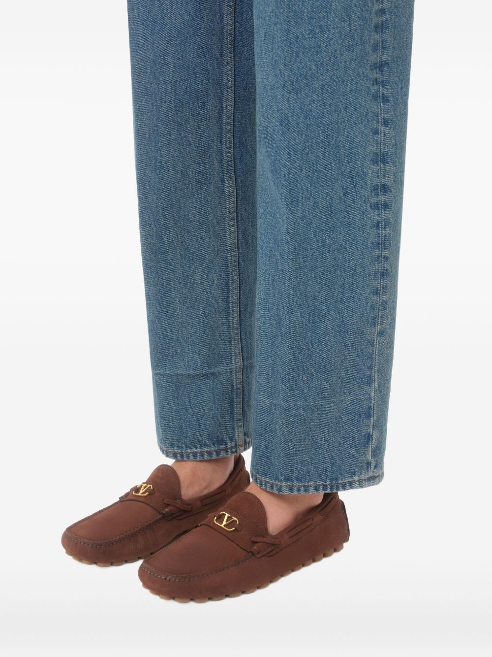 Valentino Garavani Flat shoes - Marrone | 94879e43ebdc59ca173d7dafa83fe37af9216899