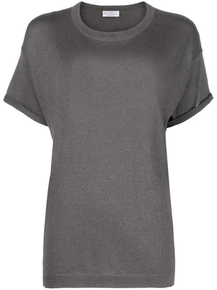Brunello Cucinelli T-shirts and Polos - Blacks and greys | 06074fa174b26c9c596b85f687a0954c0a4f4ceb