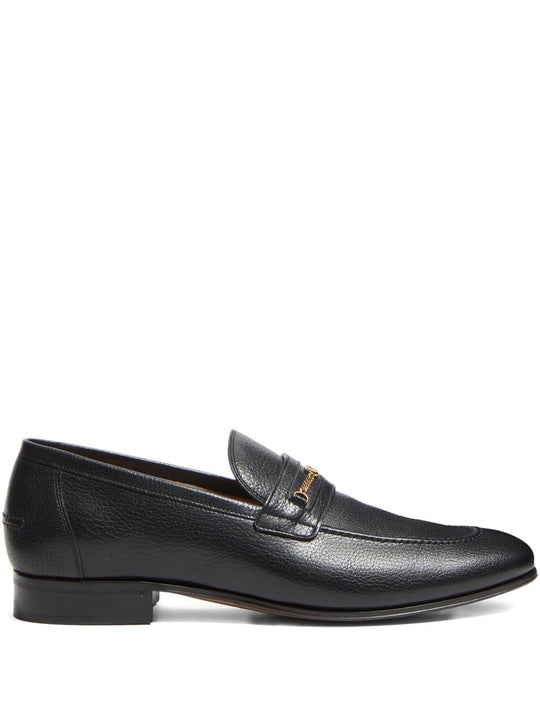 Vlogo Signautre Leather Loafers