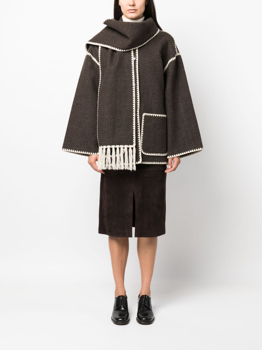 Toteme Pre Jackets - Marrone | 2b218a9238a5c80f429c4150801ecb7f45181dd9