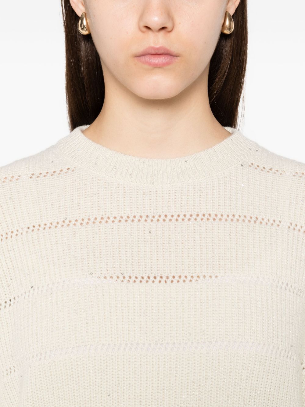 Brunello Cucinelli Sweaters - Light and natural | 39f4da7da968fdebd4e5ed38c2fe3580ad531d05