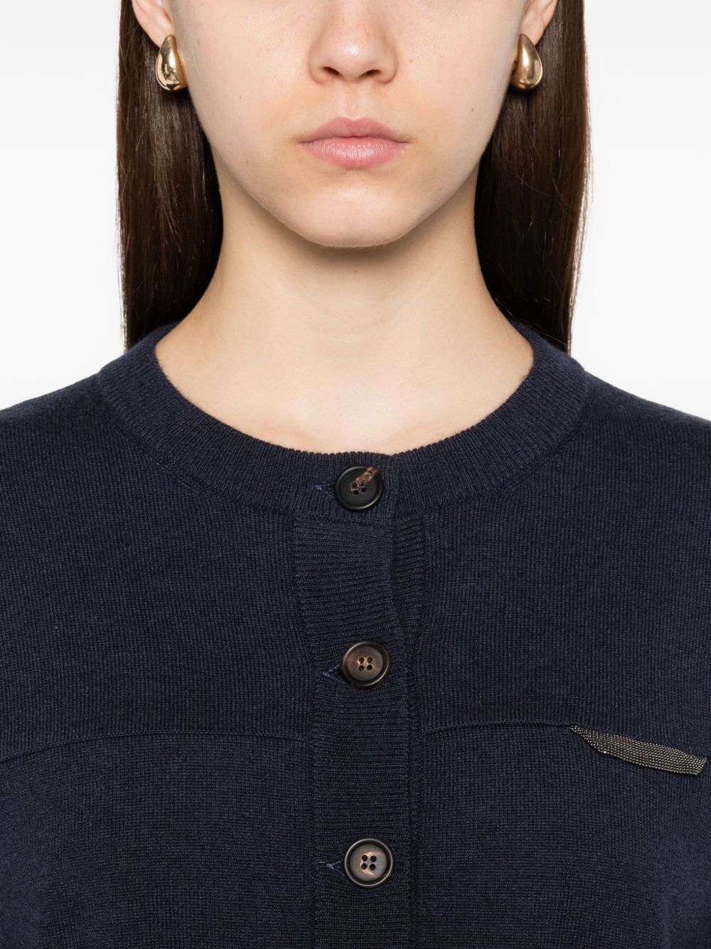 Brunello Cucinelli Sweaters - Blue and green | 9377576dba6d3ce163f415a04dd1db57c7146ca4