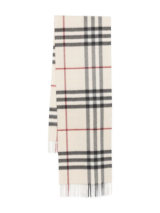 Giant Check Cashmere Scarf