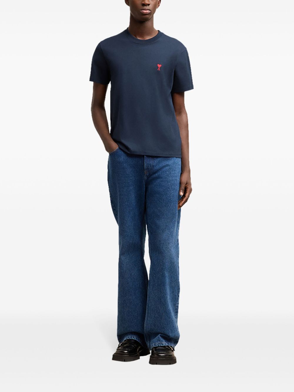 Ami Paris T-shirts and Polos - Blue and green | f9b72406a7604021636ba66de0d53e9ca447548a