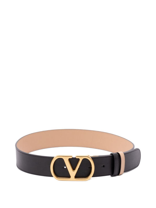 Vlogo Signature Leather Reversible Belt