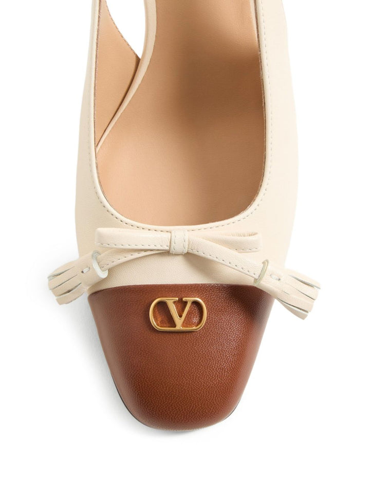 Valentino Garavani With Heel - Light and natural | 1e670cb1edbbd1be34c714784a58464f39c9cef0