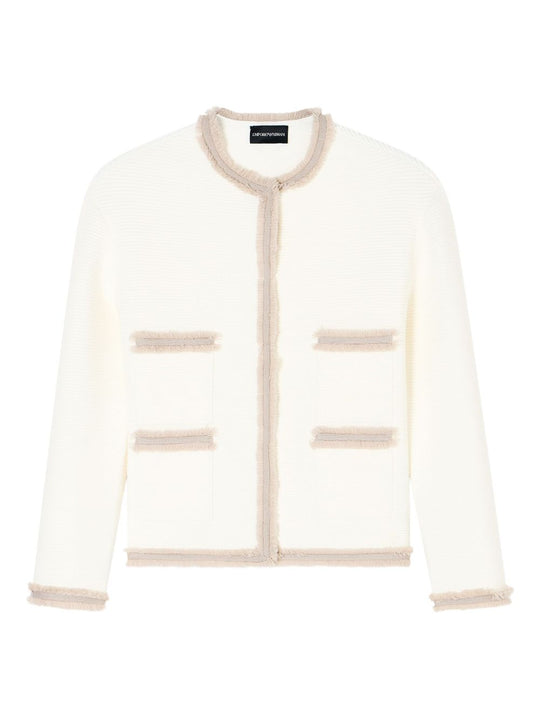 Crewneck Blazer Jacket