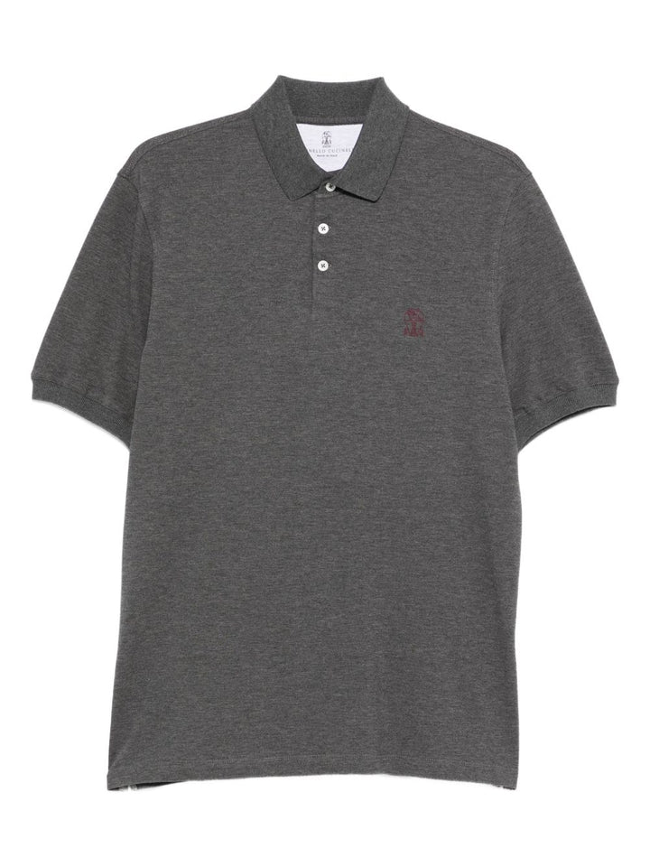 Brunello Cucinelli T-shirts and Polos - Blacks and greys | 3ff6639e6a522e30f0eed3caf46c95845dd9c1f7