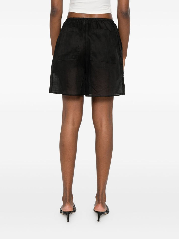 Toteme Pre Shorts - Blacks and greys | c996f7cdff93e197c5fbefd64a012d7c969e887c