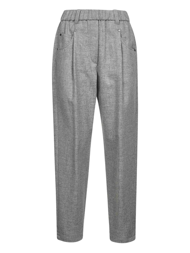 Brunello Cucinelli Trousers - Blacks and greys | a001688ae31a41b869b6a714bbc468672ac31ad0