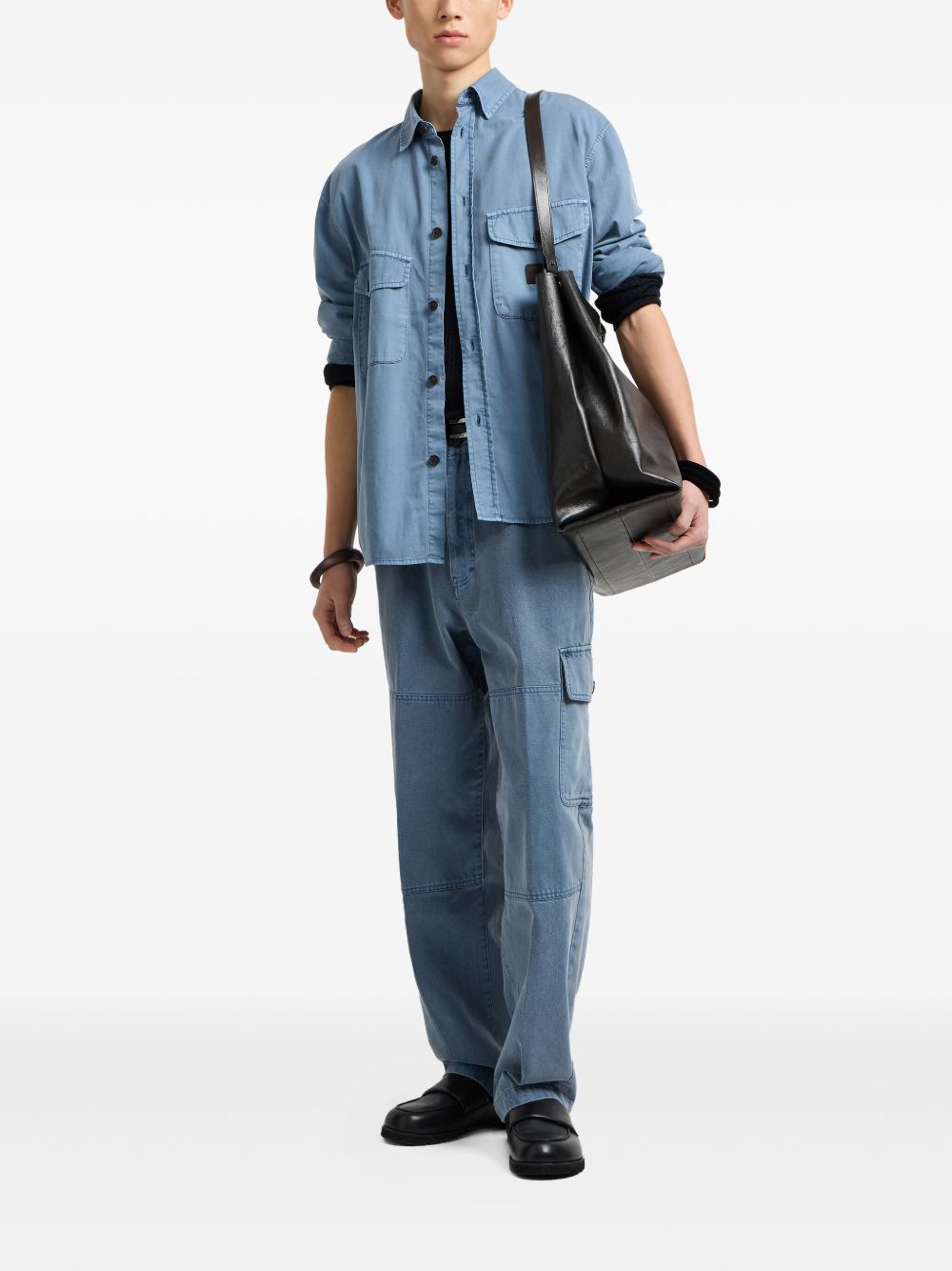 Emporio Armani Sweaters - Blue and green | 9918122e42bd5ac31611a804e2387cb7590b6765