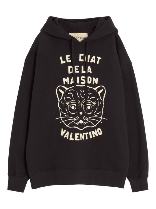 Le Chat De La Maison Cotton Hoodie
