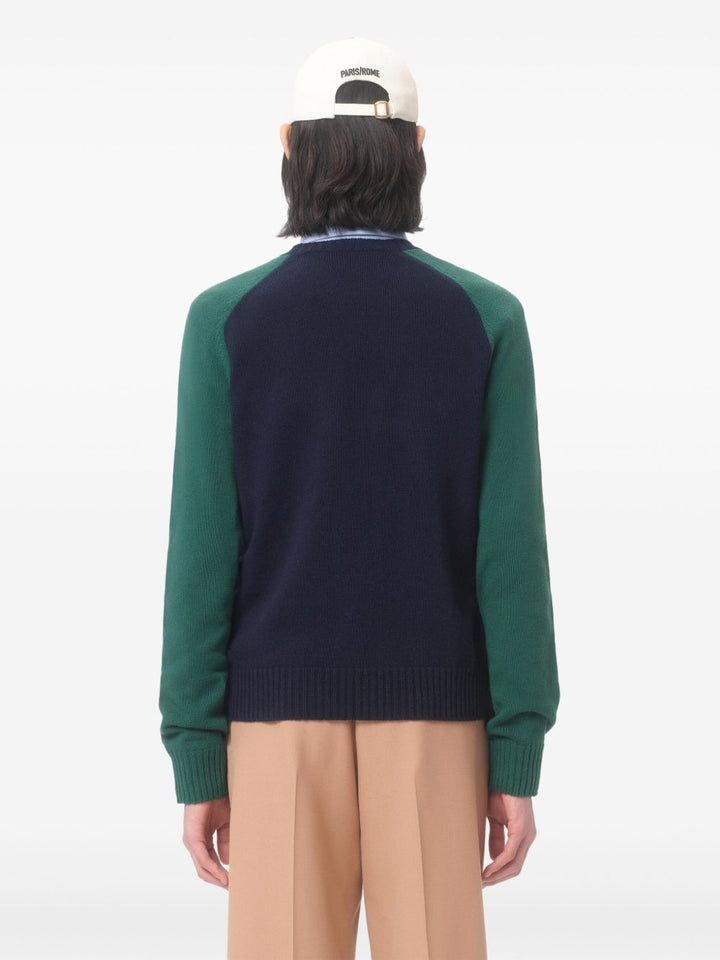 Valentino Sweaters - Blue and green | 0d24d459a1ca5b6878c6bdf60fc8893cc208a266