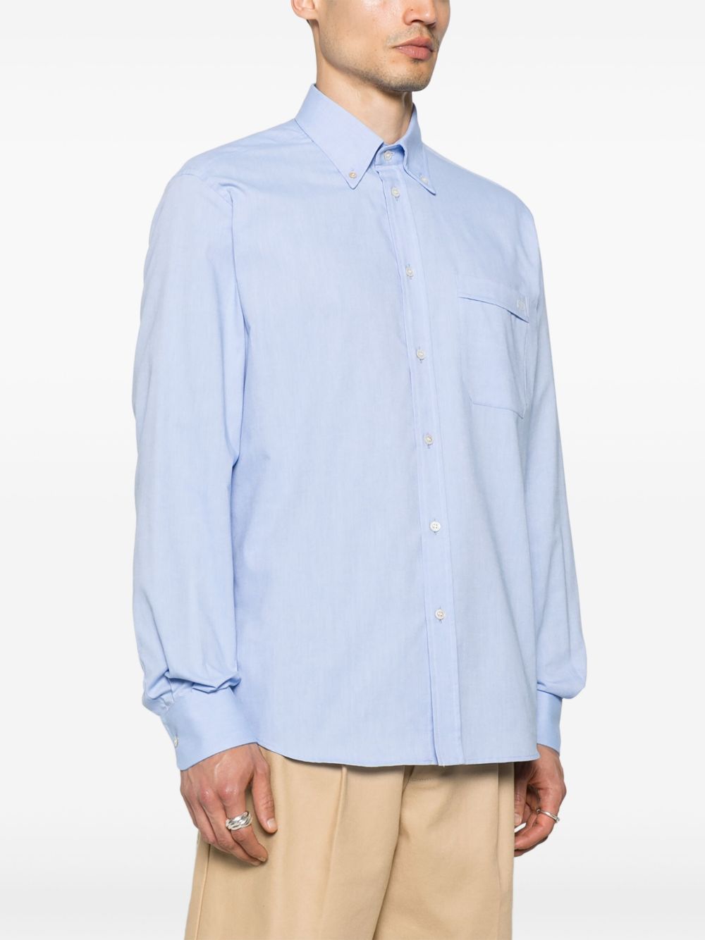 Valentino Shirts - Blue and green | 0092727a6e6768fde30c7b6238deb4df08f712e2