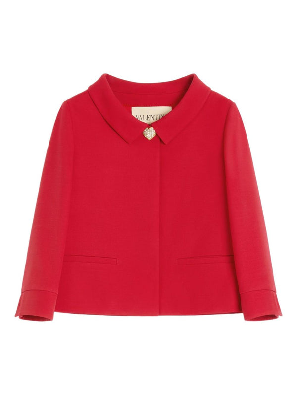 Wool And Silk Short Jacket