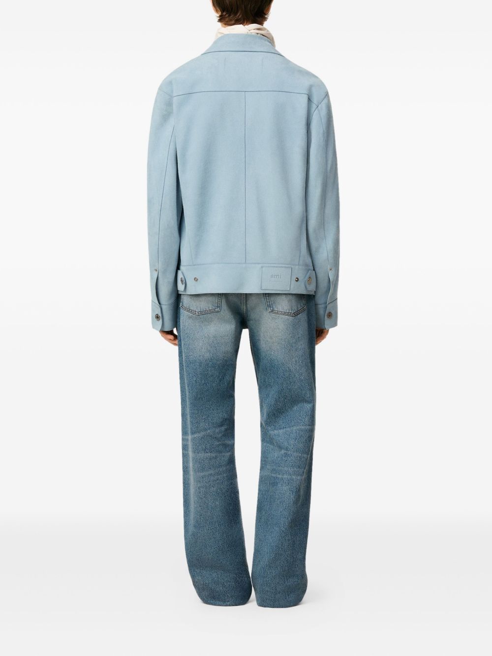 Ami Paris Jackets - Blue and green | 7b6fbd897c16876f885402bae4e2643ff3c5141e