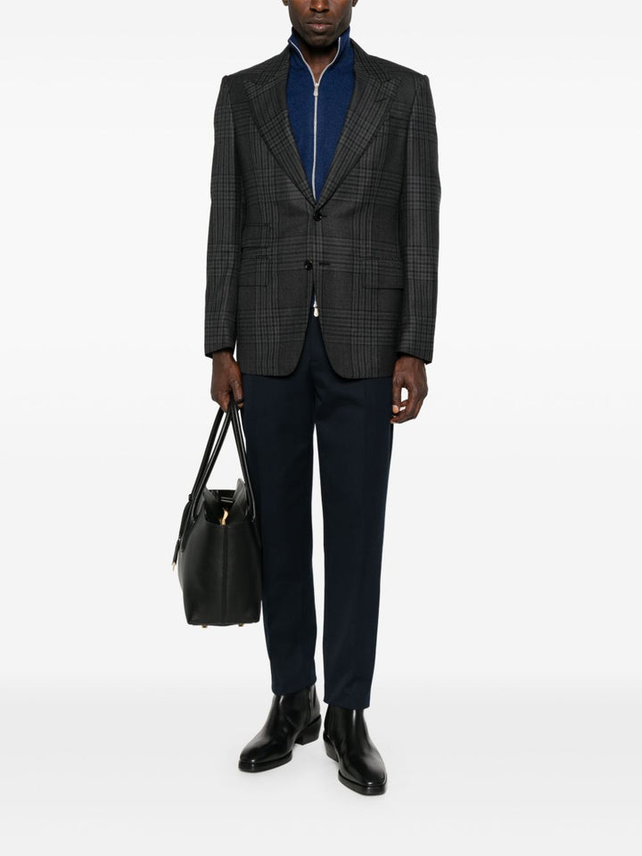 Brunello Cucinelli Sweaters - Blue and green | 24ce917abfb2cef2a9d4988b31287397e881c1a1