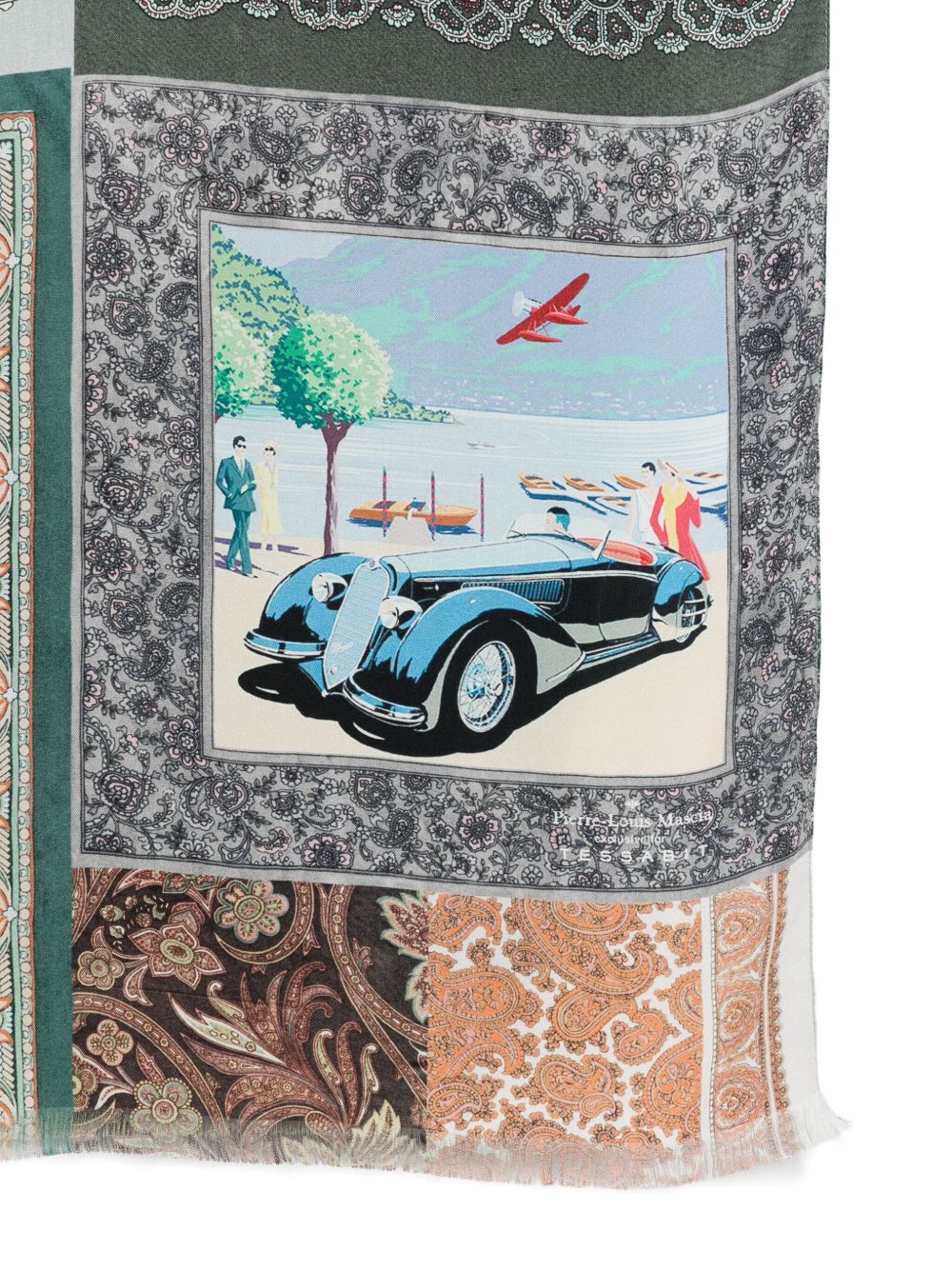 Pierre Louis Mascia Scarfs - Blacks and greys | 36e8de58f099cbe80724aa4afe1c606529dc7a72