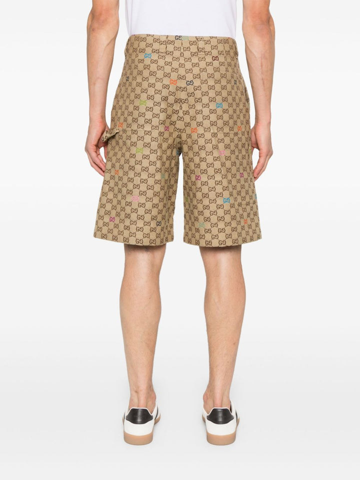 Gucci Shorts - Marrone | d4ee6d7873ec5c53e69b309850bb42d0b70b954f
