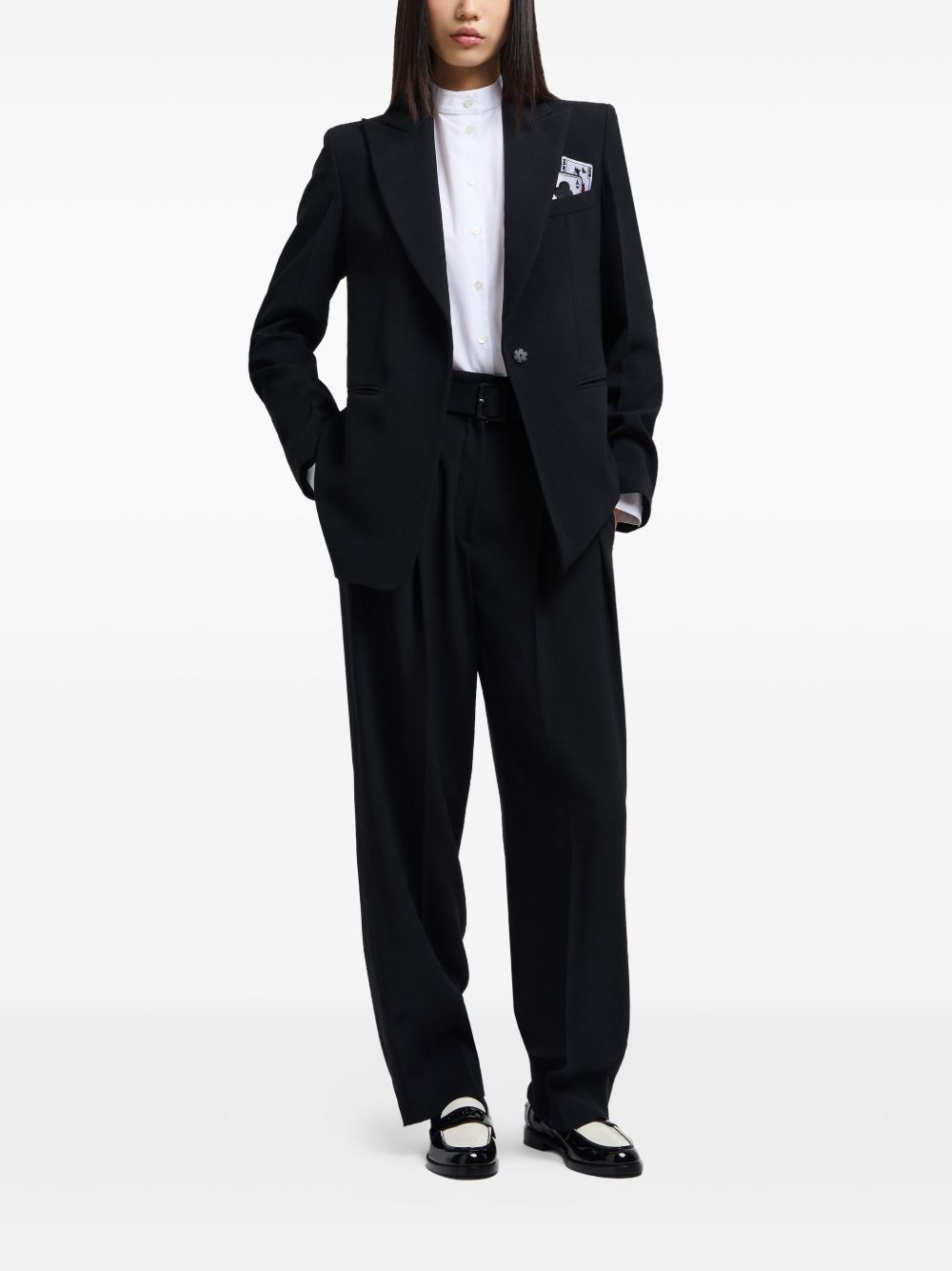 Emporio Armani Trousers - Blacks and greys | bf83752171956570942dcdf28e7f0b2956b4f3b1